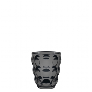 Box 6 Unidades - Copo de Água ITALESSE BOLLE Tumbler Black