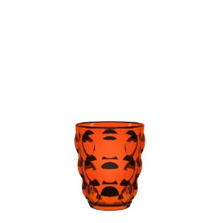 Box 6 Unidades - Copo de água ITALESSE BOLLE Tumbler Orange