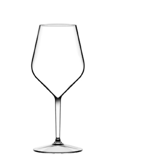 Box 6 Unidades - Taça de Vinho e Champagne ITALESSE AIR BEACH WINE LARGE Clear (em plástico Tritan)