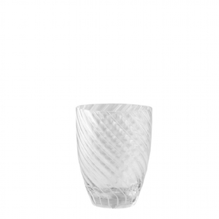 Box 6 Unidades - Copo de Água soprado ITALESSE VERTIGO Tumbler Clear