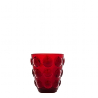 Box 6 Unidades - Copo de água ITALESSE BOLLE Tumbler Red