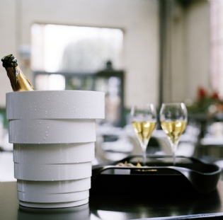 Balde de Gelo ITALESSE SOLOMON BUCKET branco