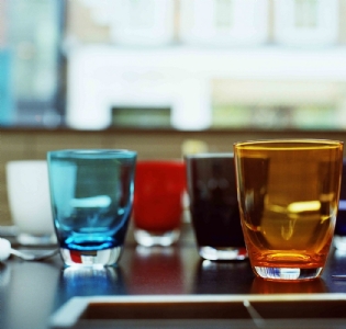 Box 6 Unidades - Copo de Água ITALESSE TIBURON TUMBLER Violeta