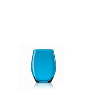 Box 6 Unidades - Copo de Água ITALESSE VERTICAL PARTY Azul