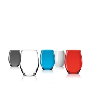 Box 6 Unidades - Copo de Água ITALESSE VERTICAL PARTY Preto