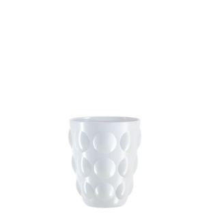 Box 6 Unidades - Copo de água ITALESSE BOLLE TUMBLER Branco