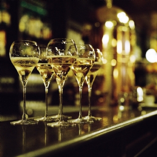 Box 6 Unidades - Taça de Vinho Espumante e Champagne ITALESSE BALLOON FLUTE