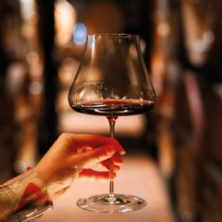 Taça Sensorial ITALESSE T-MADE 75 soprada à boca e feita à mão - Kit 2 Unidades