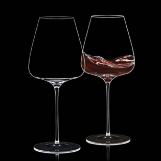 Taça Sensorial ITALESSE T-MADE 70 soprada à boca e feita à mão - Kit 2 Unidades