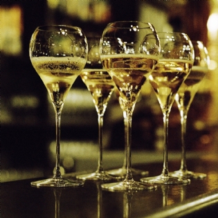 Box 6 Unidades - Taça de Vinho Espumante e Champagne ITALESSE GRAND BALLOON FLUTE